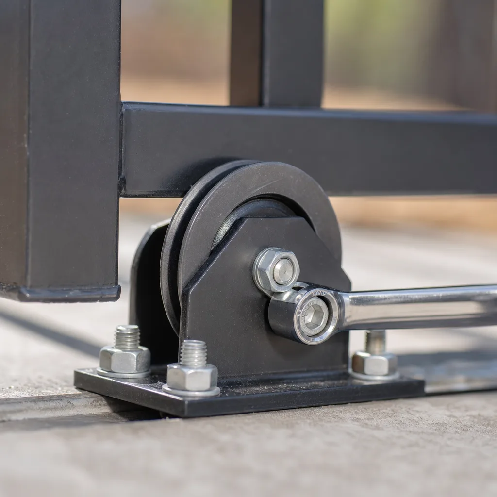 Illustration for driveway gate repair near me