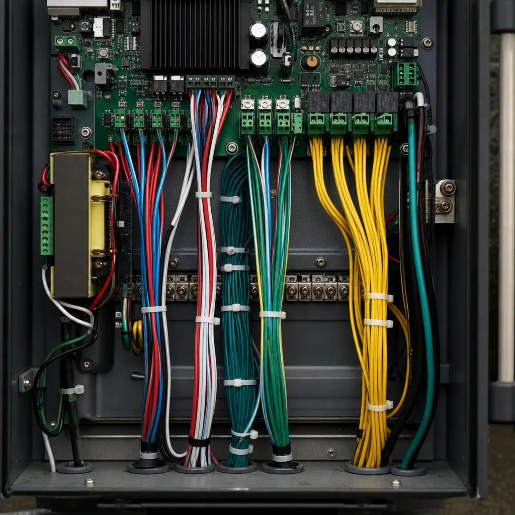 Illustration for access control installation