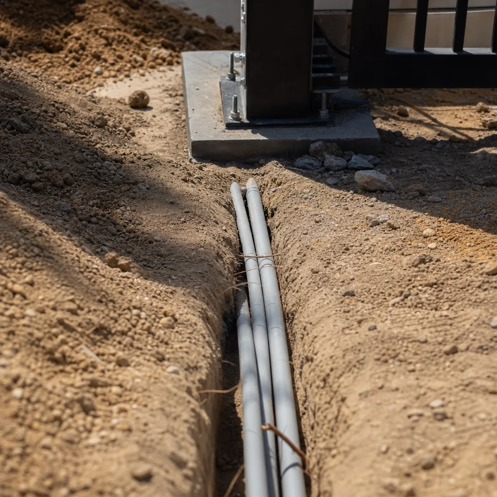 Illustration for electric gate installation cost